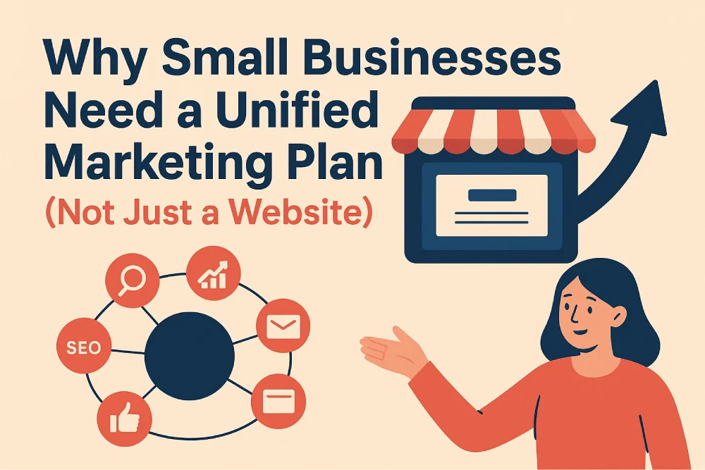 Why Small Businesses Need a Unified Marketing Plan (Not Just a Website)